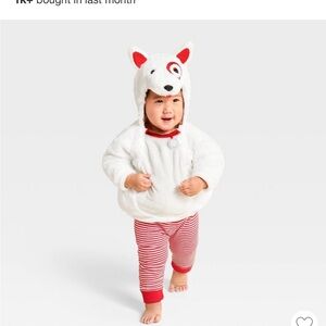 Target bullseye Dog Costume for baby